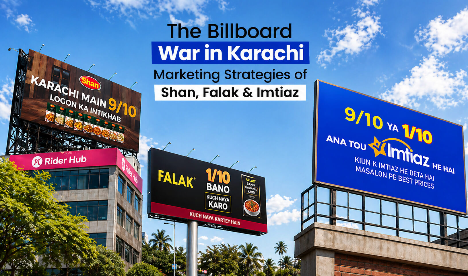 Billboard War in Karachi